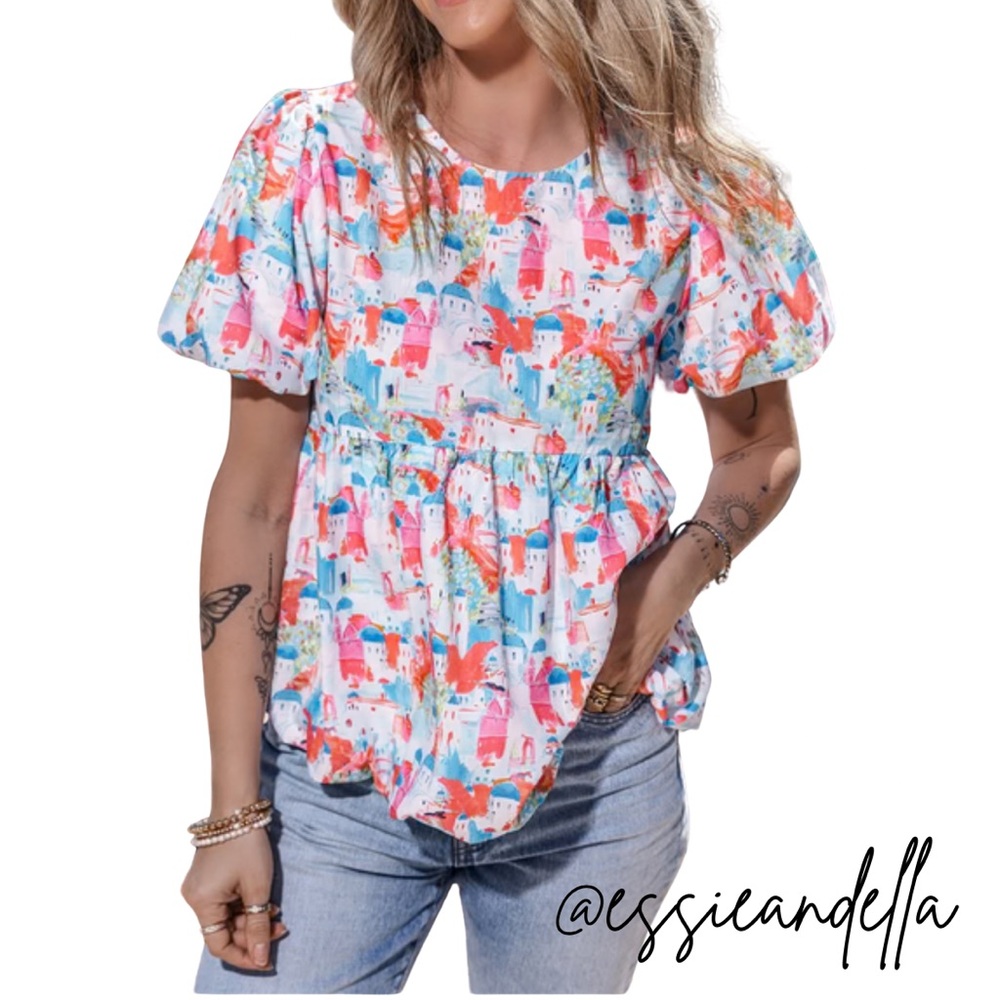 Source Unknown Multicolor Women's Blouse